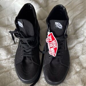 Vans Black High-Top Sneakers